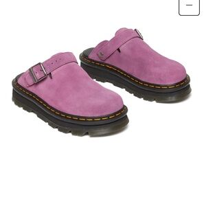 Dr. Martens Zeb Zag Mule in Purple